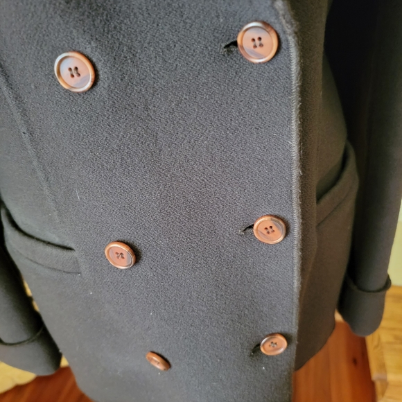 GIORGIO ARMANI WOOL/CASHMERE DOUBLE-BREAST BLAZER - Picture 11 of 16